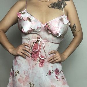 Vintage Floral Private Luxuries Slip dress